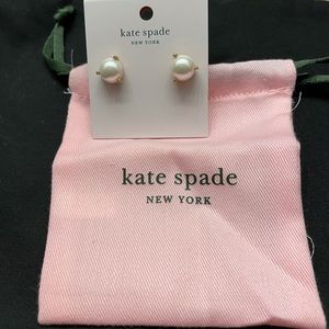 Kate Spade Costume Pearl Earrings